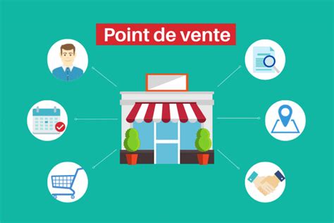Point de vente.